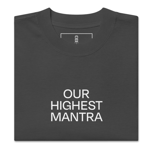 OHM Mantra T-shirt Dark