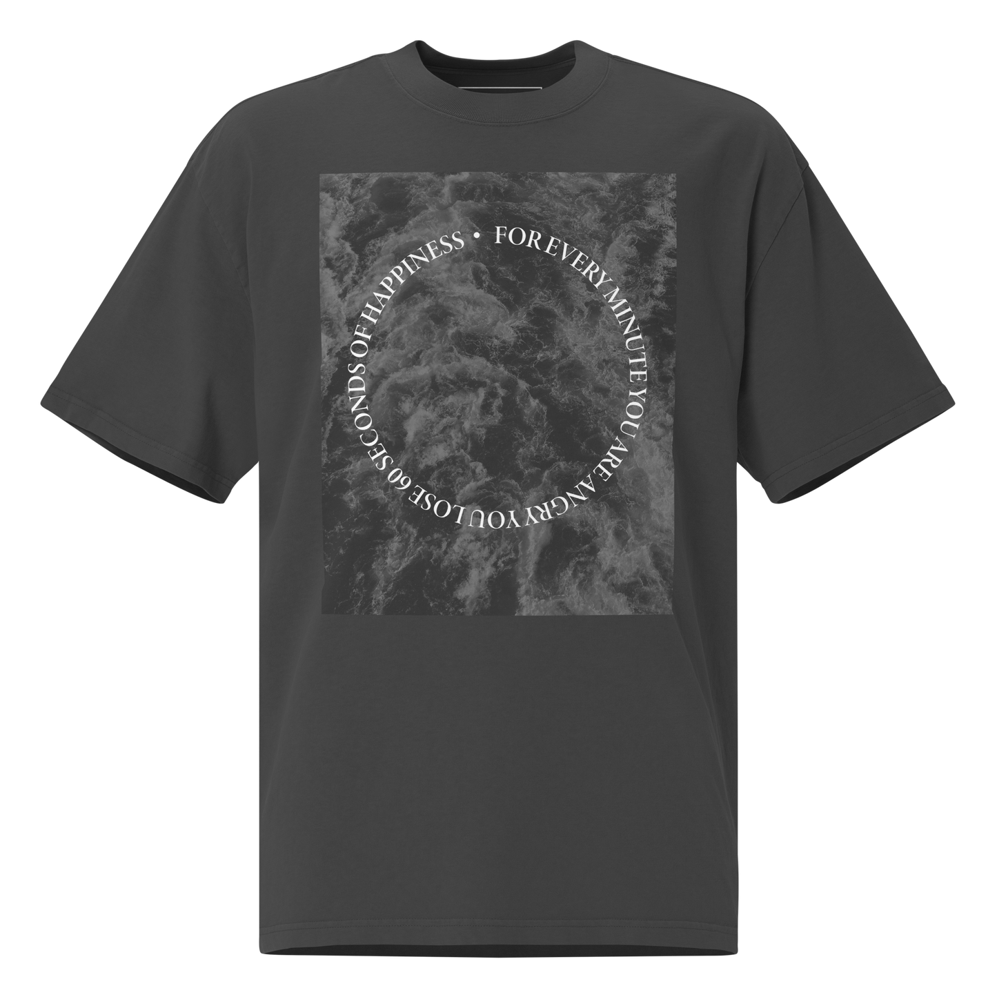 60 seconds of Happiness T-shirt Dark