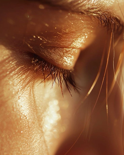Phoenix AI – an ethereal golden eye representing consciousness and coherence